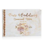 Βιβλίο Ευχών γάμου - Marble & Roses