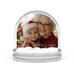 Χιονόμπαλα με Φωτογραφία - Γιαγιά