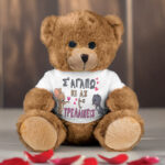 Χνουδωτό Αρκουδάκι με Εκτύπωση - Tom & Jerry