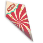 Χωνάκια ζαχαρωτών Τσίρκο