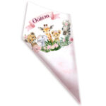 Χωνάκια ζαχαρωτών Ζώα της Ζούγκλας Κορίτσι