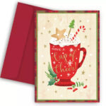 Χριστουγεννιάτικη Κάρτα - Cup of Cheer