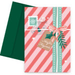 Χριστουγεννιάτικη Κάρτα - Postcard Present