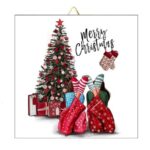 Χριστουγεννιάτικο Καδράκι Merry Christmas Best Friends