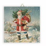 Χριστουγεννιάτικο Καδράκι Snowy Night