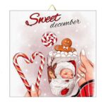 Χριστουγεννιάτικο Καδράκι Sweet December