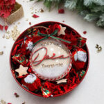 Χριστουγεννιάτικο κουτί με Δώρα - Θεία