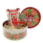 Χριστουγεννιάτικο κουτί με δωράκια για τη Νονά