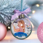 Χριστουγεννιάτικο Στολίδι Μπάλα με Φωτογραφία - Frozen