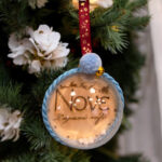 Χριστουγεννιάτικο Στολίδι Στρογγυλό 3D - Νονέ