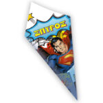 Χωνάκια ζαχαρωτών Superman