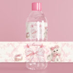 Ετικέτες για Μπουκάλια Νερού - Ροζ Φιόγκος (8 τεμ)