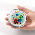 Καθρεφτάκι Inside Out Ασημί Στρογγυλό