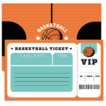 Προσκλήσεις πάρτυ Μπάσκετ (8 τεμ)