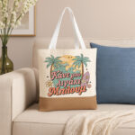 Πάνινη Τσάντα Ώμου - Κάνε Μου Λιγάκι Μπλουμ