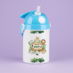 Παιδικό Παγούρι - Ζώα Της Ζούγκλας Μπλε 400ml