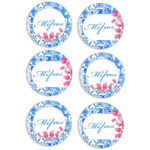 Σετ κονκάρδες - Βουκαμβίλια (6 τεμ)