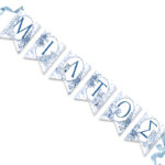 Σημαιάκια Mε 'Oνομα - Blue Toile Ζώα Της Ζούγκλας