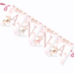 Σημαιάκια Mε 'Oνομα - Ροζ Καρουζέλ